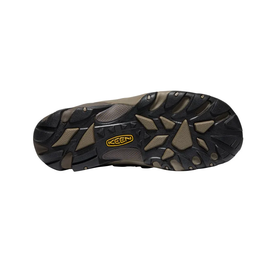 Keen Men's Lansing Low (Steel Toe)  |  Cascade Brown/Fired Brick