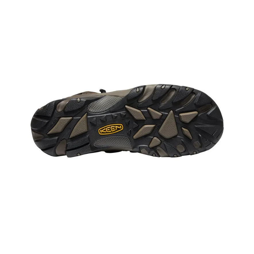 Keen Men's Lansing Mid Waterproof (Steel Toe)  |  Cascade Brown/Brindle