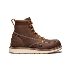 Keen Men's Liberty 6" Waterproof Boot (Carbon Toe)  |  Chestnut/Gum