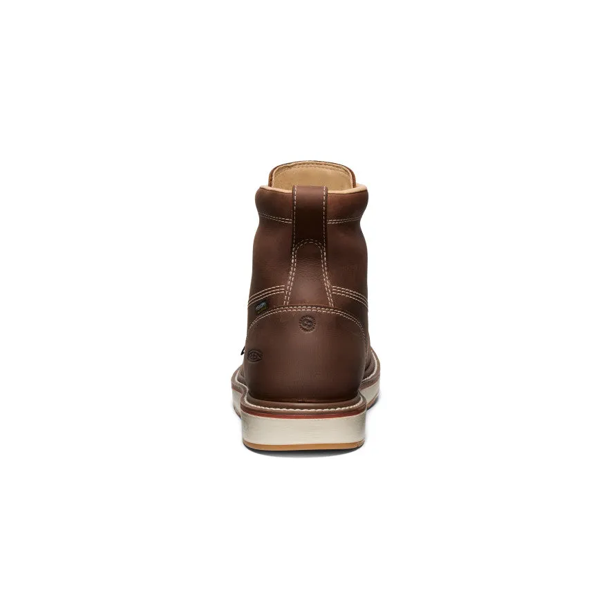 Keen Men's Liberty 6" Waterproof Boot (Carbon Toe)  |  Chestnut/Gum