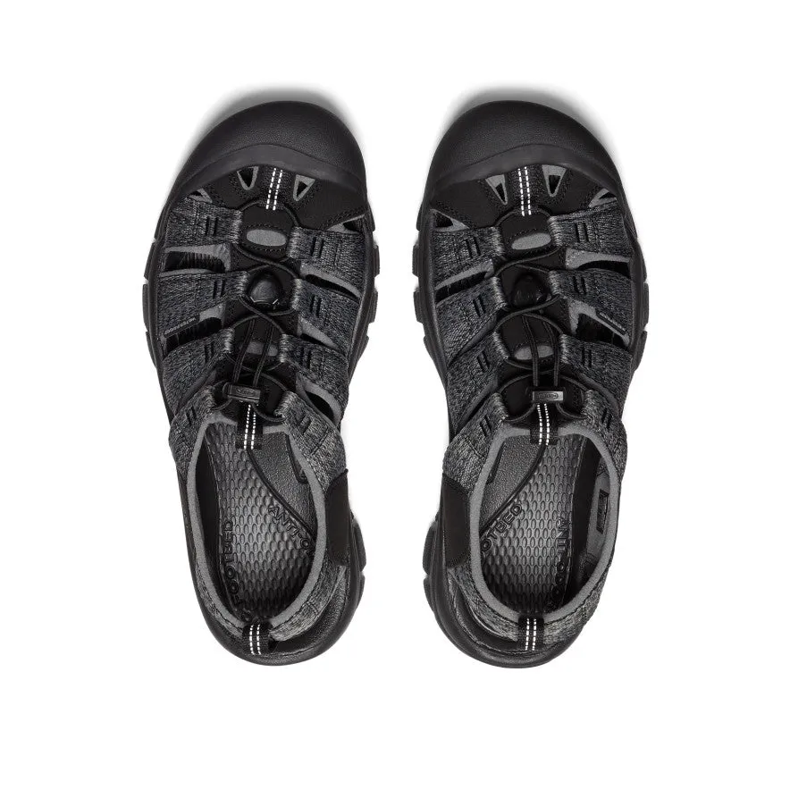 Keen Men's Newport H2 Sandal  |  Black/Steel Grey