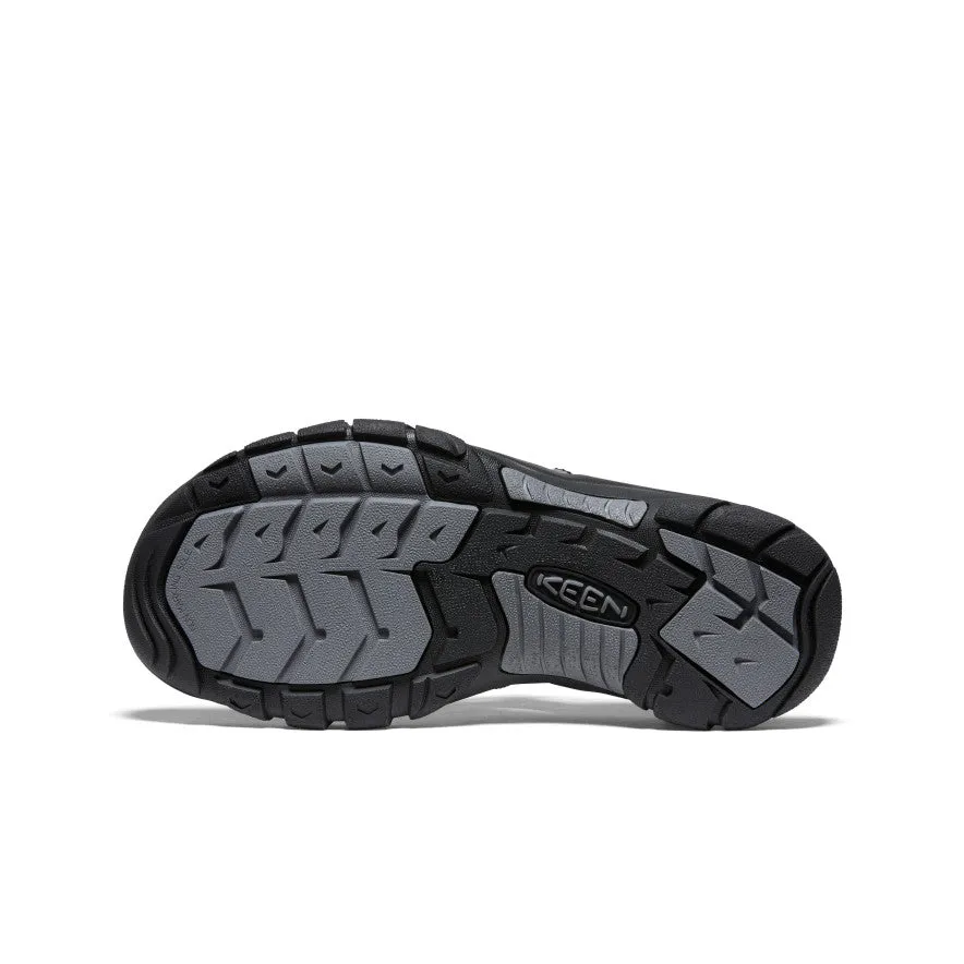 Keen Men's Newport H2 Sandal  |  Black/Steel Grey