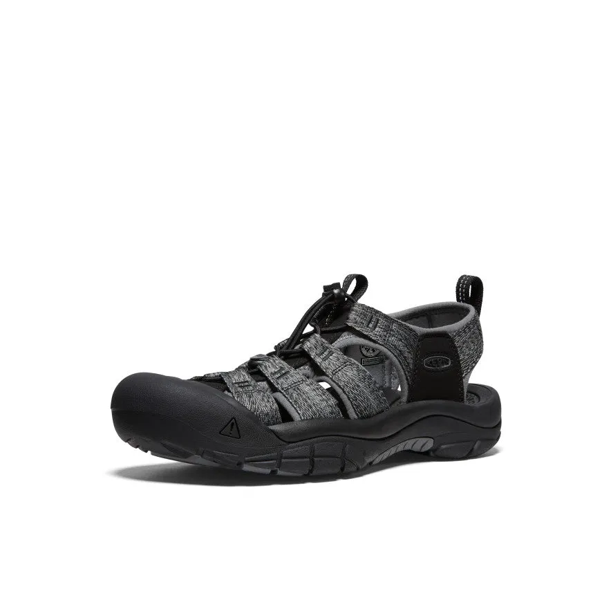 Keen Men's Newport H2 Sandal  |  Black/Steel Grey