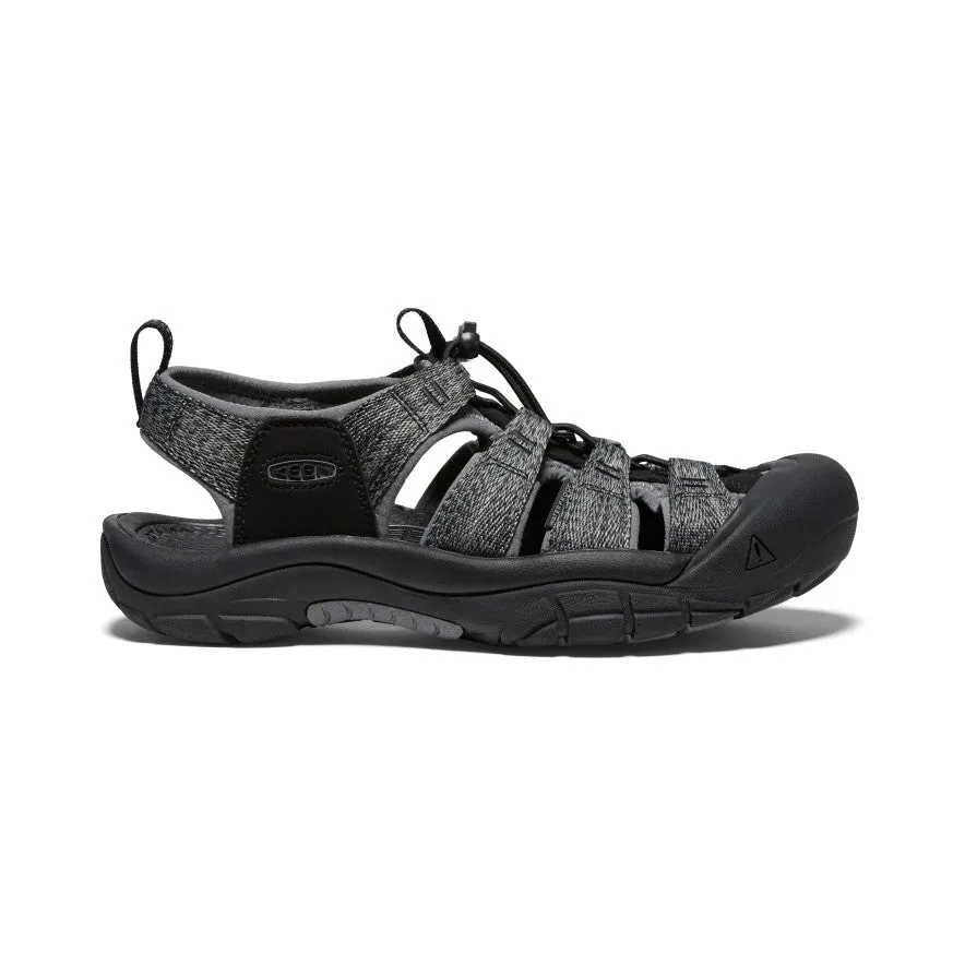 Keen Men's Newport H2 Sandal  |  Black/Steel Grey