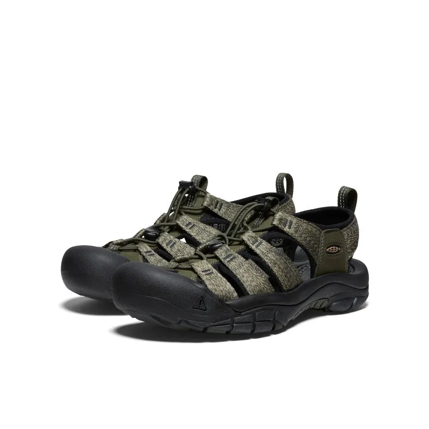 Keen Men's Newport H2 Sandal  |  Forest Night/Black