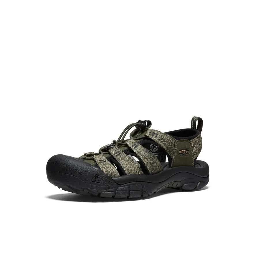Keen Men's Newport H2 Sandal  |  Forest Night/Black