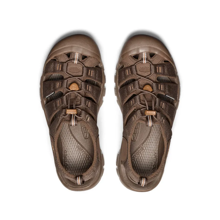 Keen Men's Newport H2 Sandal  |  Monochrome/Dark Earth