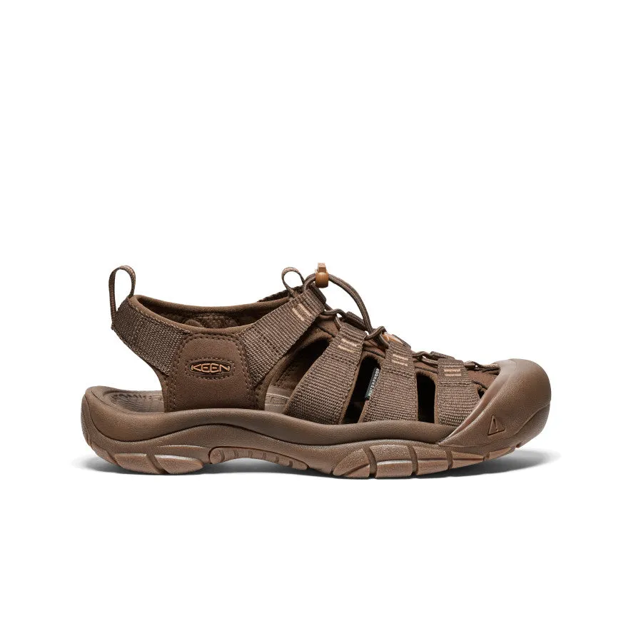 Keen Men's Newport H2 Sandal  |  Monochrome/Dark Earth