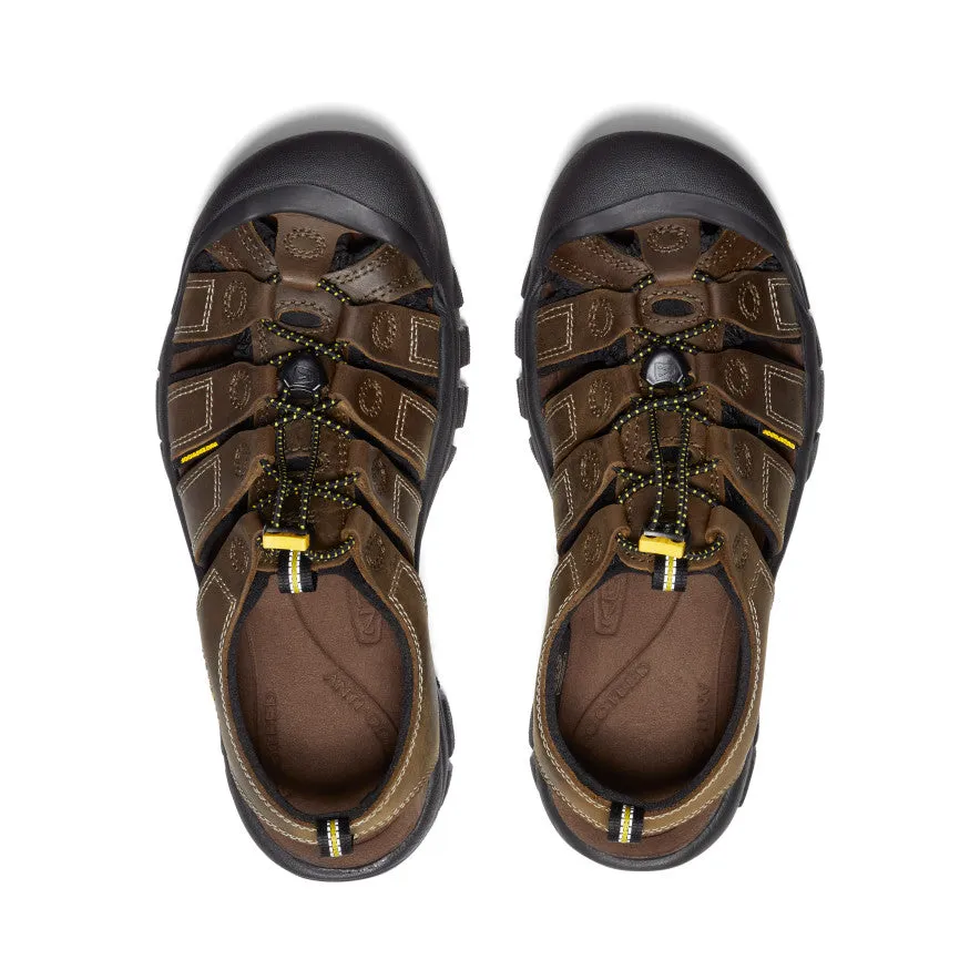 Keen Men's Newport Leather Sandal  |  Bison