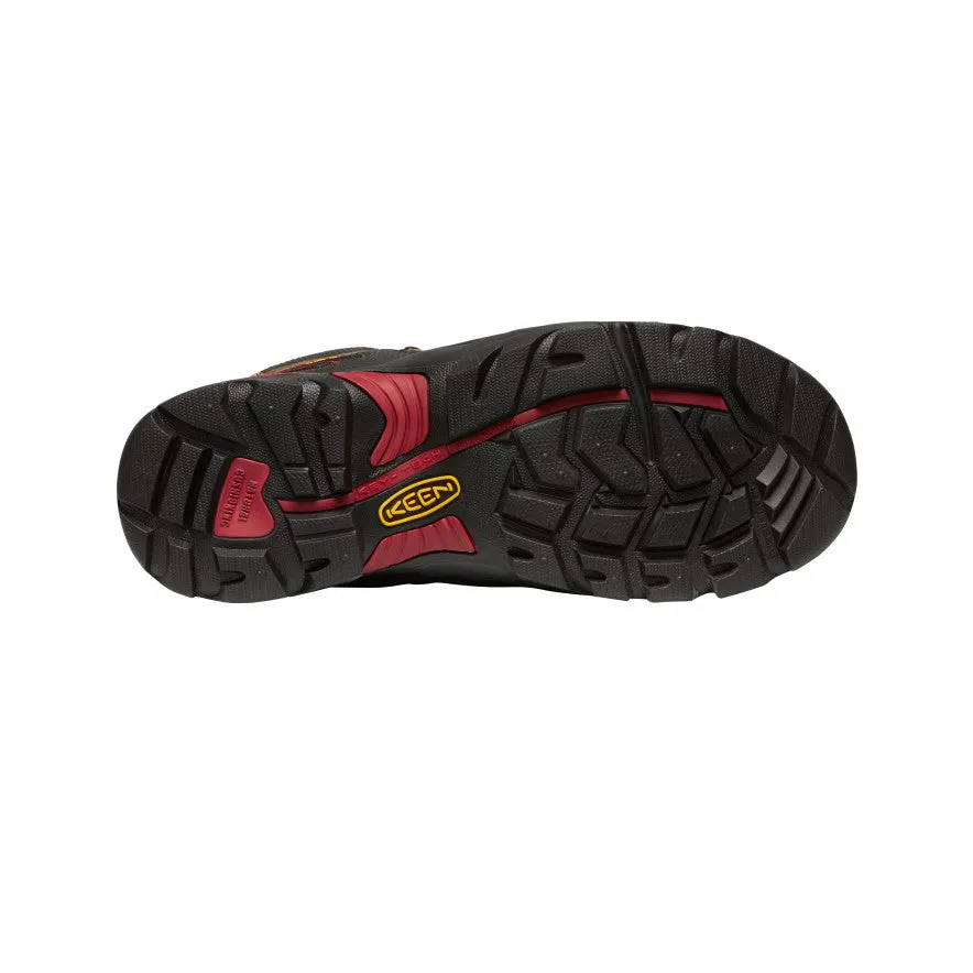 Keen Men's Pittsburgh 6" Waterproof Boot (Steel Toe)  |  Bison