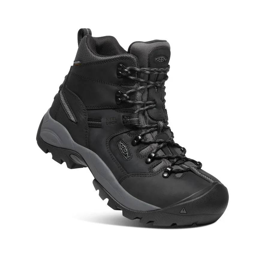 Keen Men's Pittsburgh Energy 6" Waterproof Boot (Carbon Toe)  |  Black/Forged Iron