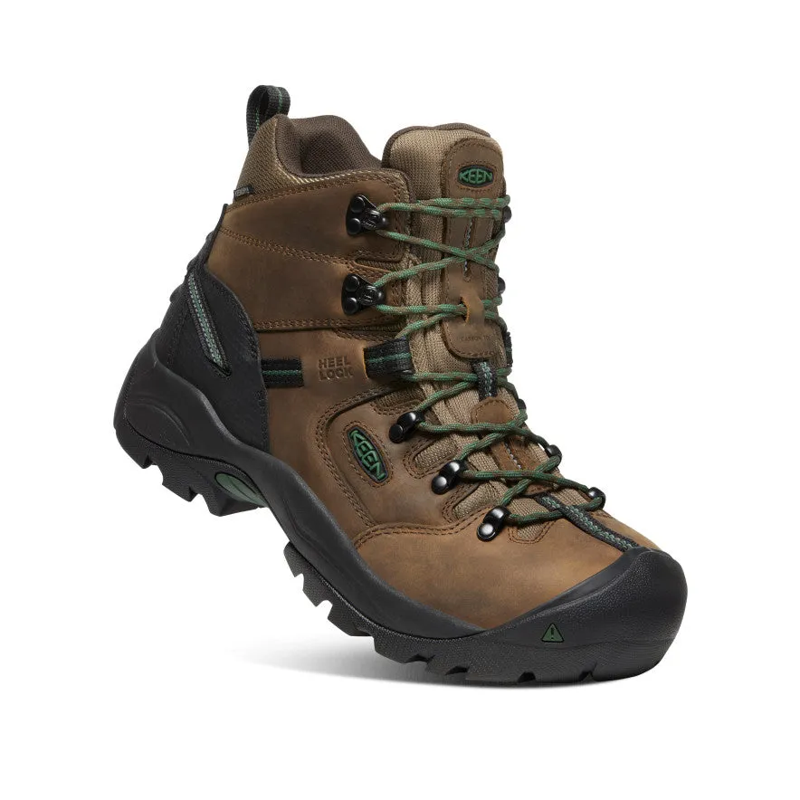 Keen Men's Pittsburgh Energy 6" Waterproof Boot (Carbon Toe)  |  Cascade Brown/Greener Pastures