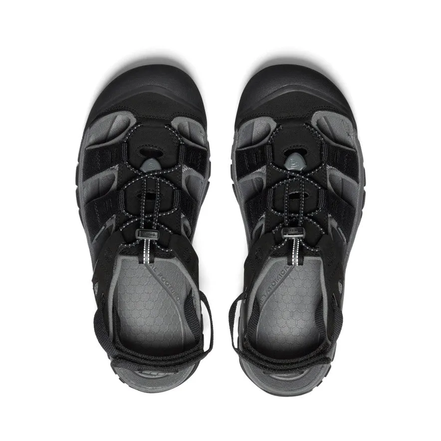 Keen Men's Rapids H2 Sandal  |  Black/Steel Grey