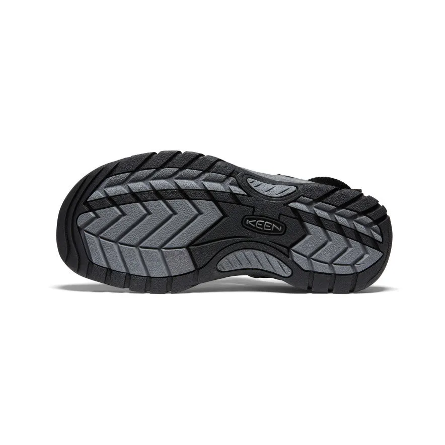 Keen Men's Rapids H2 Sandal  |  Black/Steel Grey