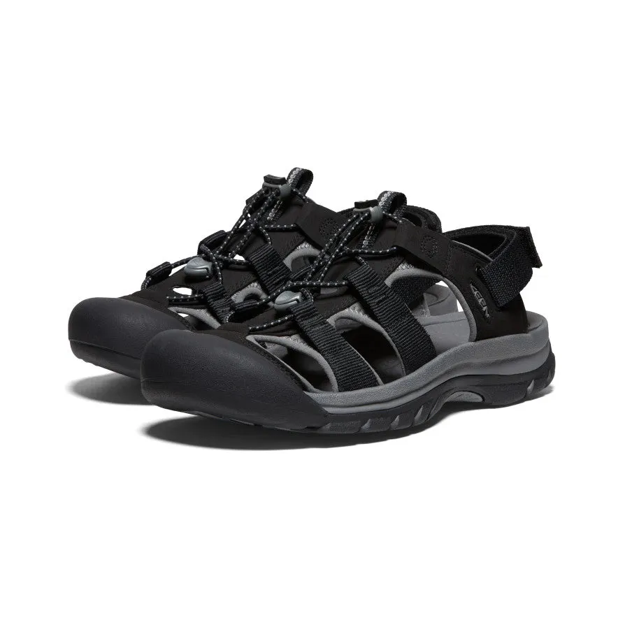Keen Men's Rapids H2 Sandal  |  Black/Steel Grey