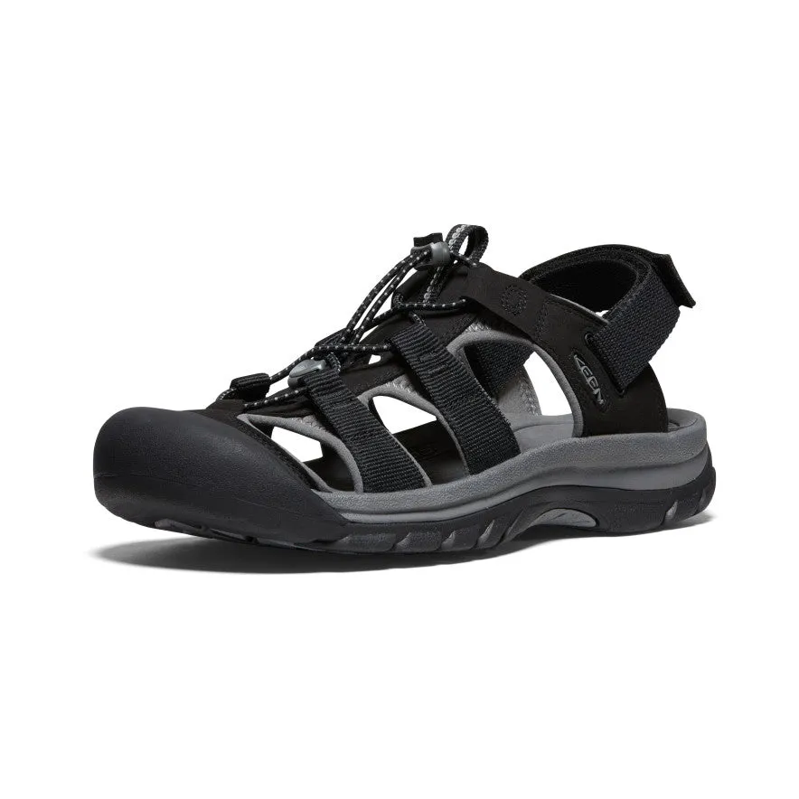 Keen Men's Rapids H2 Sandal  |  Black/Steel Grey