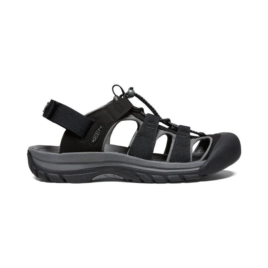 Keen Men's Rapids H2 Sandal  |  Black/Steel Grey