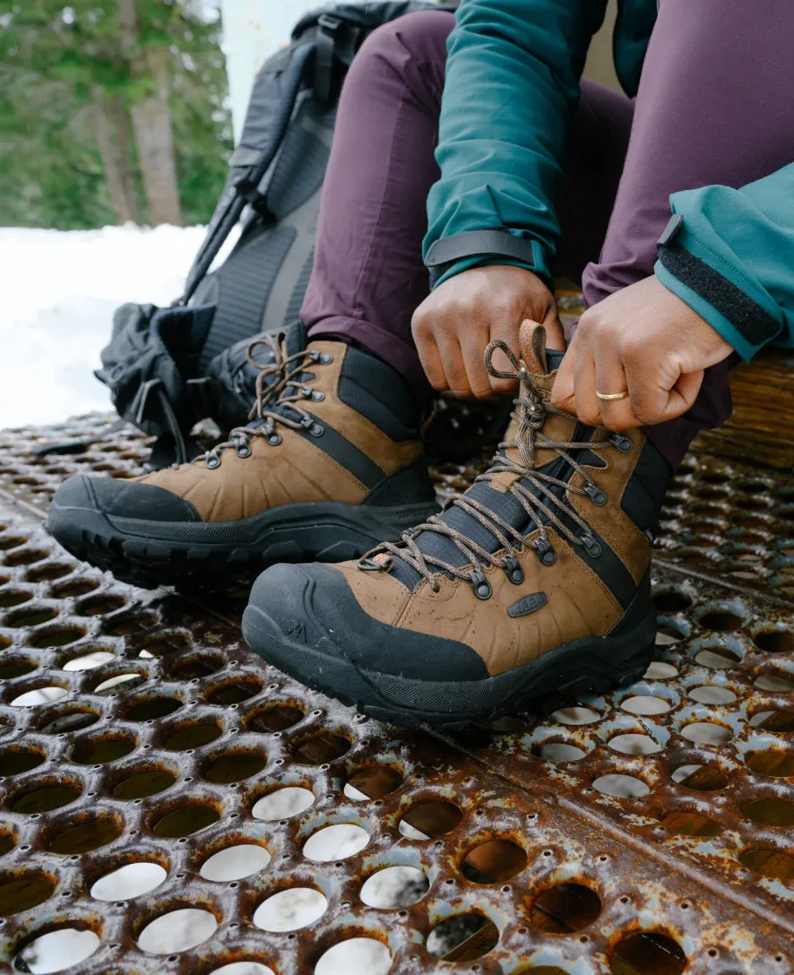 Keen Men's Revel IV Polar Waterproof Boot  |  Dark Earth/Caramel Cafe
