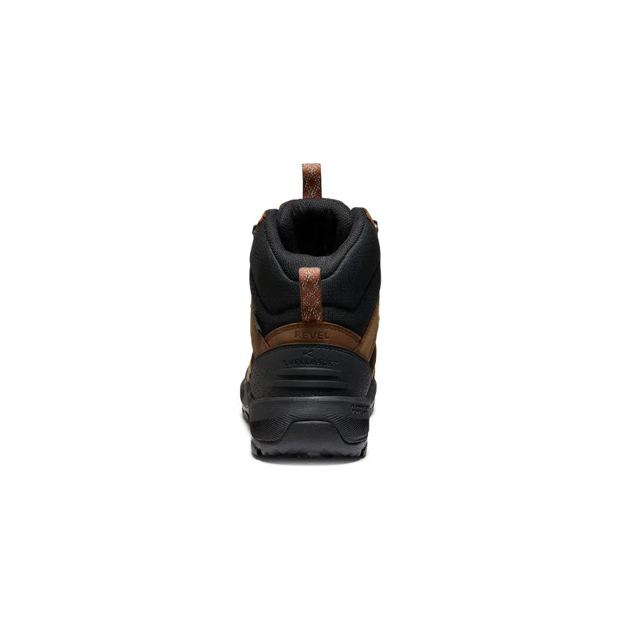 Keen Men's Revel IV Polar Waterproof Boot  |  Dark Earth/Caramel Cafe