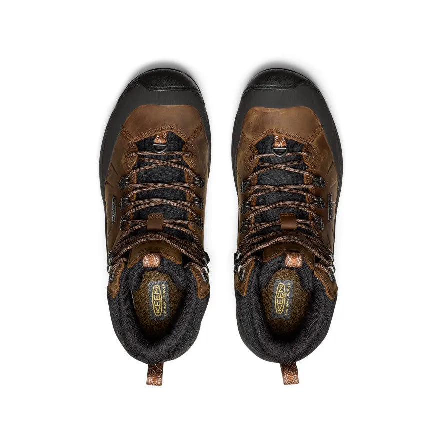 Keen Men's Revel IV Polar Waterproof Boot  |  Dark Earth/Caramel Cafe