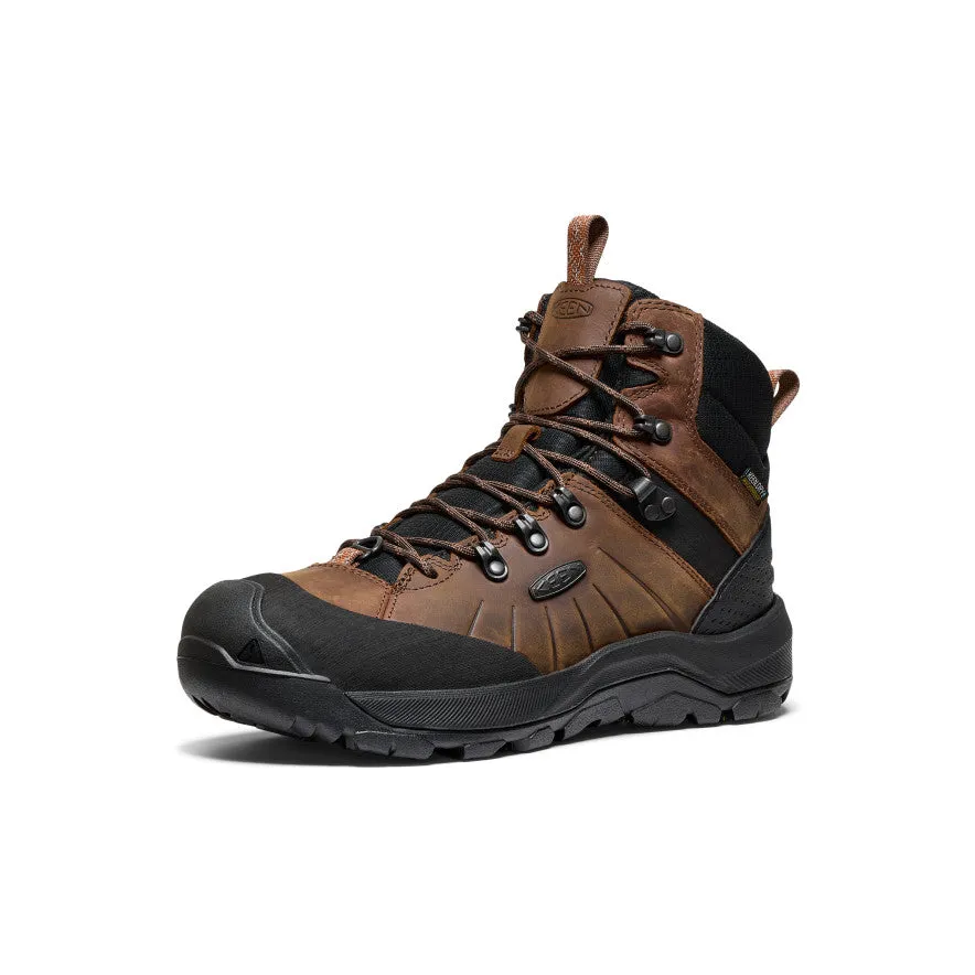 Keen Men's Revel IV Polar Waterproof Boot  |  Dark Earth/Caramel Cafe