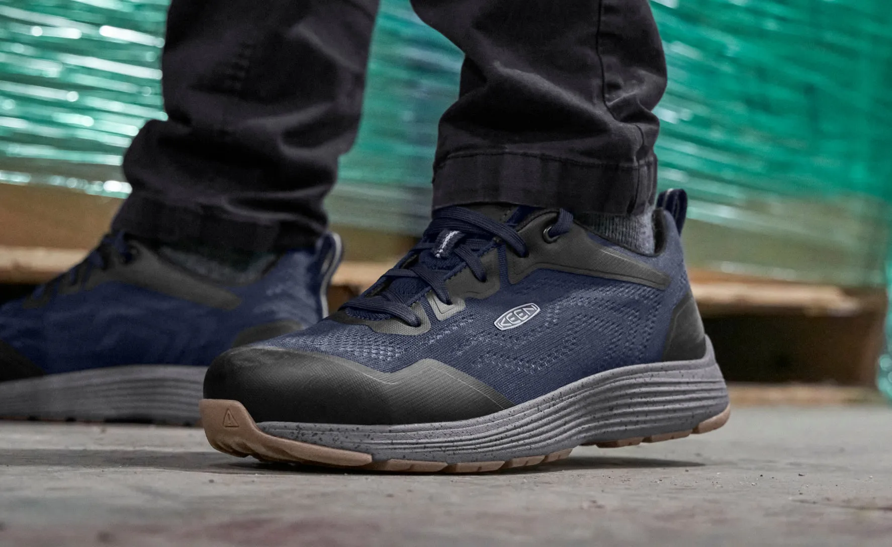 Keen Men's Sparta 2 (Aluminum Toe)  |  Black/Black