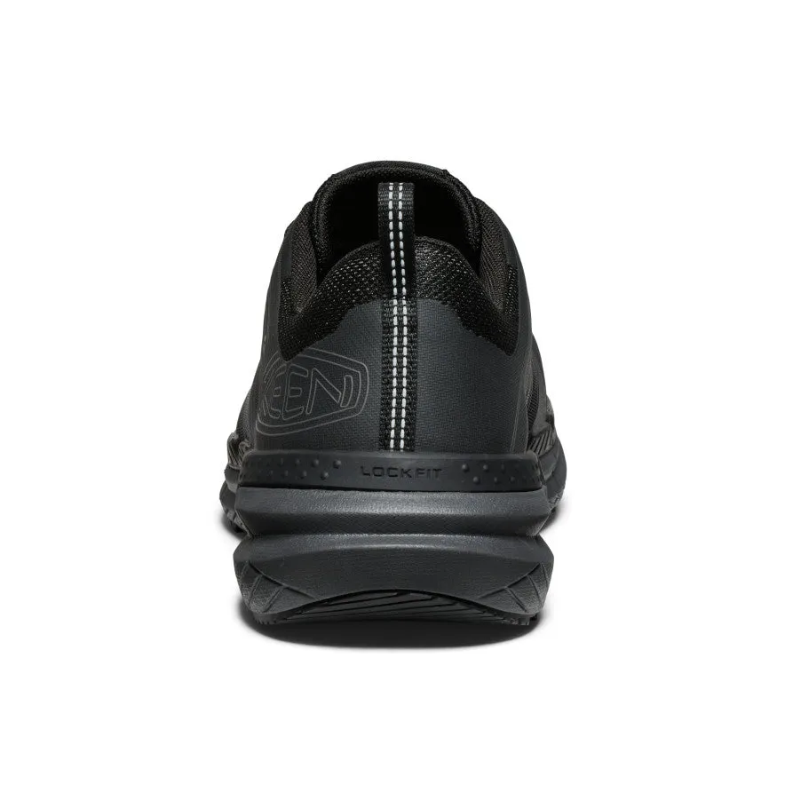 Keen Men's Speedworks Work Sneaker (Carbon Toe)  |  Black/Steel Grey