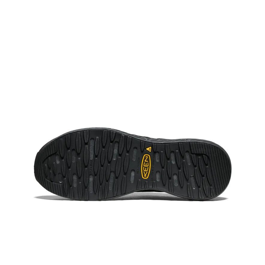 Keen Men's Speedworks Work Sneaker (Carbon Toe)  |  Black/Steel Grey