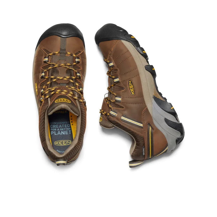 Keen Men's Targhee II Waterproof  |  Cascade Brown/Golden Yellow