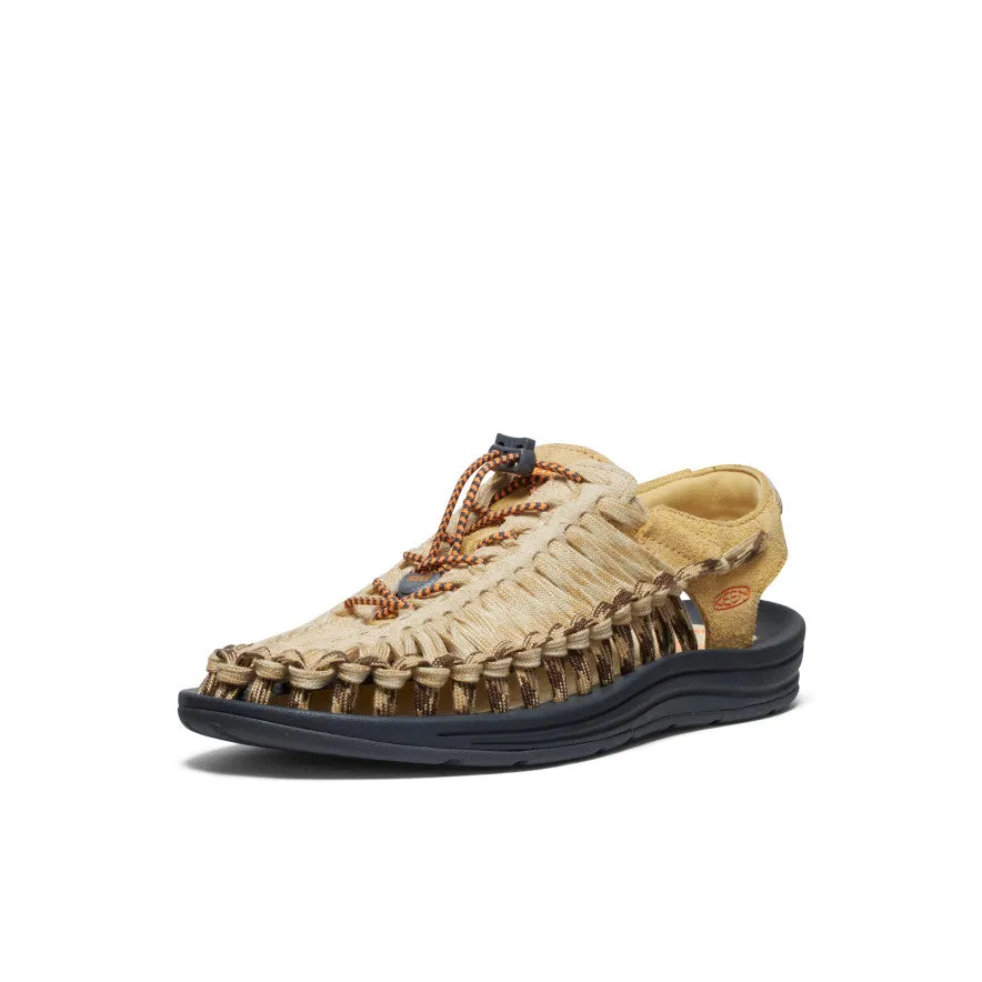Keen Men's UNEEK Flat Cord Sneaker x SNS  |  New Wheat/Reed Yellow