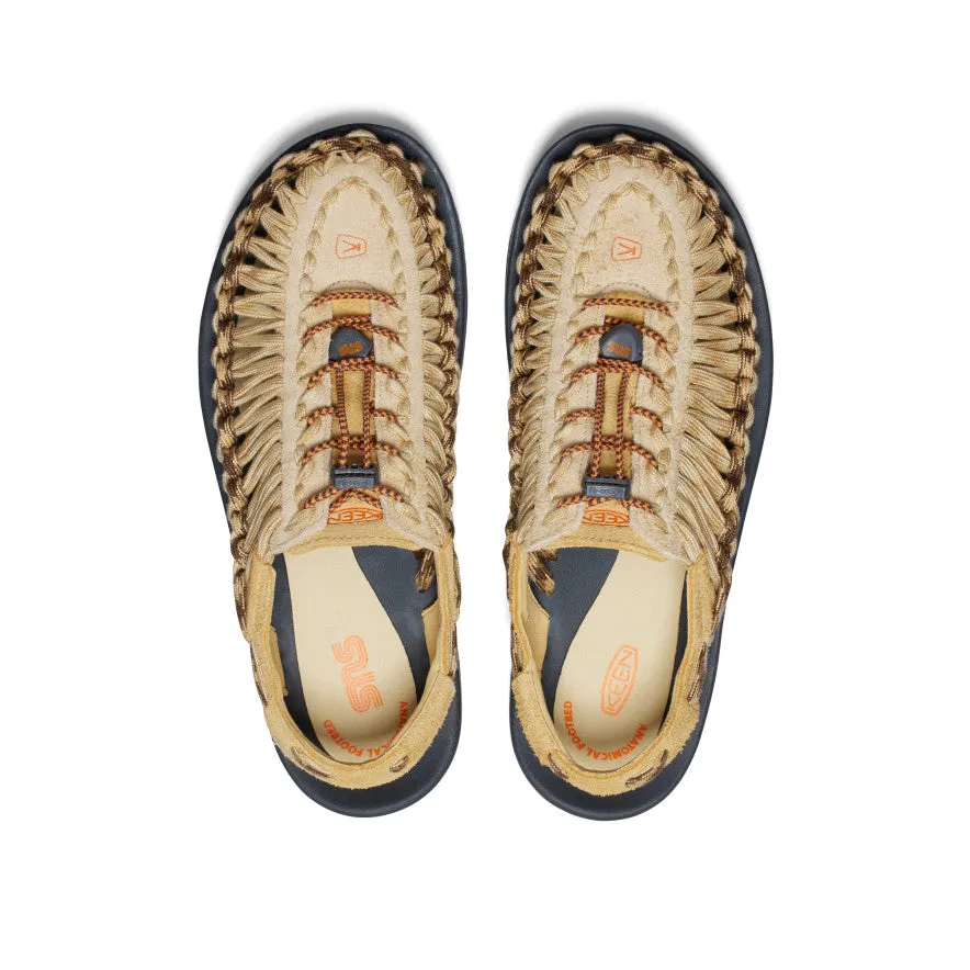 Keen Men's UNEEK Flat Cord Sneaker x SNS  |  New Wheat/Reed Yellow
