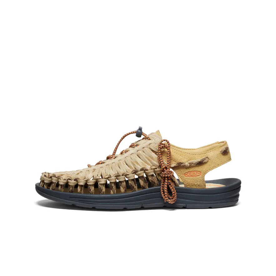 Keen Men's UNEEK Flat Cord Sneaker x SNS  |  New Wheat/Reed Yellow
