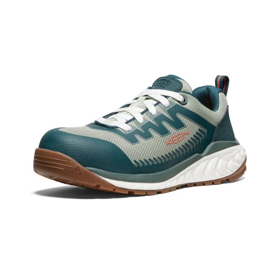 Keen Women's Arvada Work Sneaker (Carbon Toe)  |  Sea Moss/Desert Sage