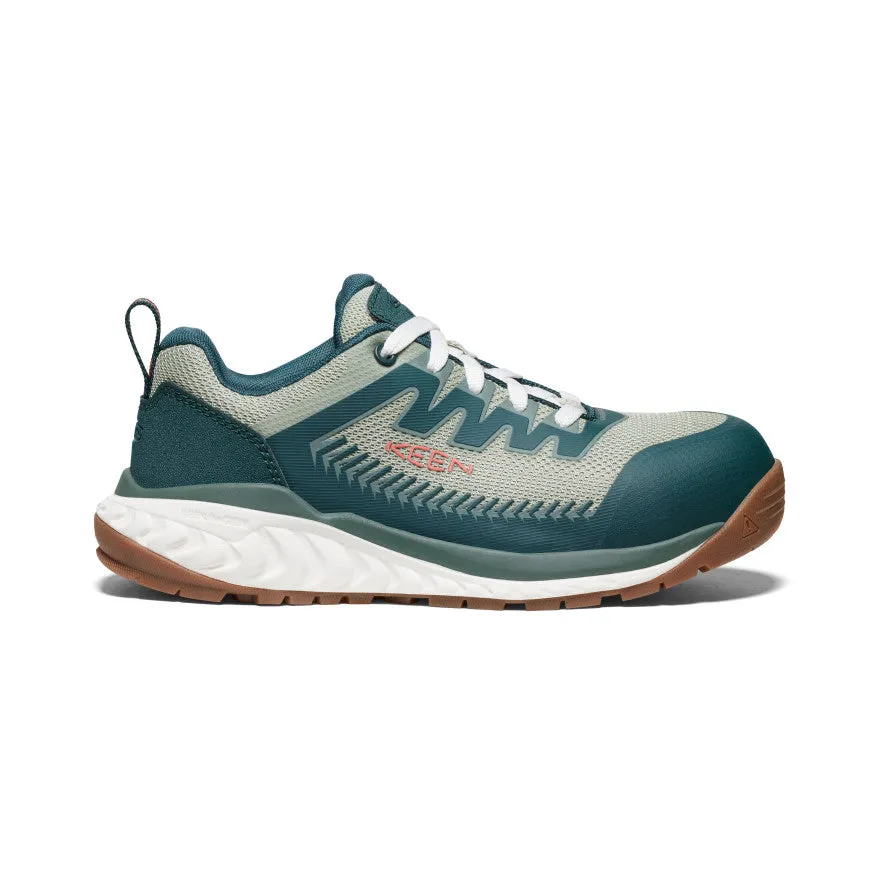 Keen Women's Arvada Work Sneaker (Carbon Toe)  |  Sea Moss/Desert Sage