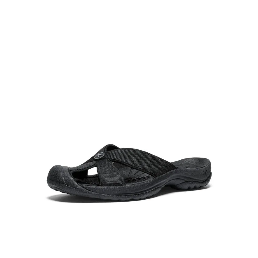 Keen Women's Bali Slide Sandal  |  Black/Steel Grey