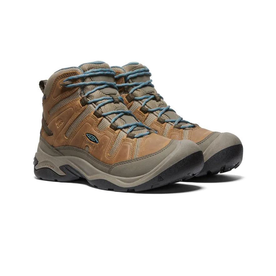 Keen Women's Circadia Waterproof Boot  |  Toasted Coconut/North Atlantic