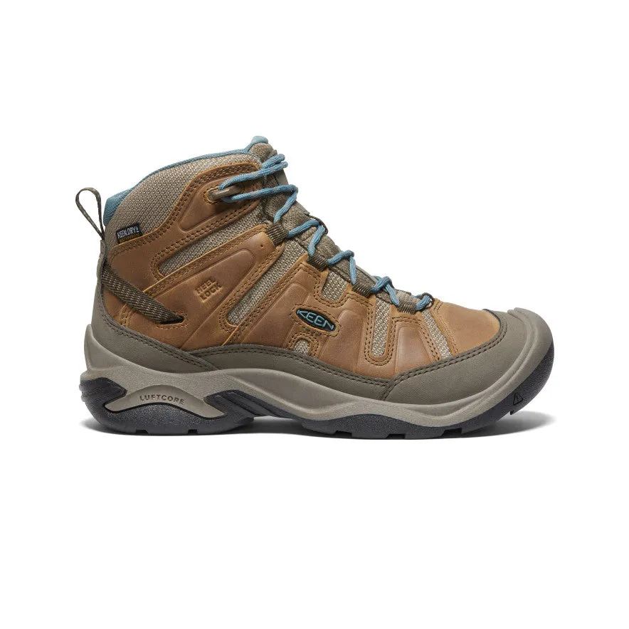Keen Women's Circadia Waterproof Boot  |  Toasted Coconut/North Atlantic