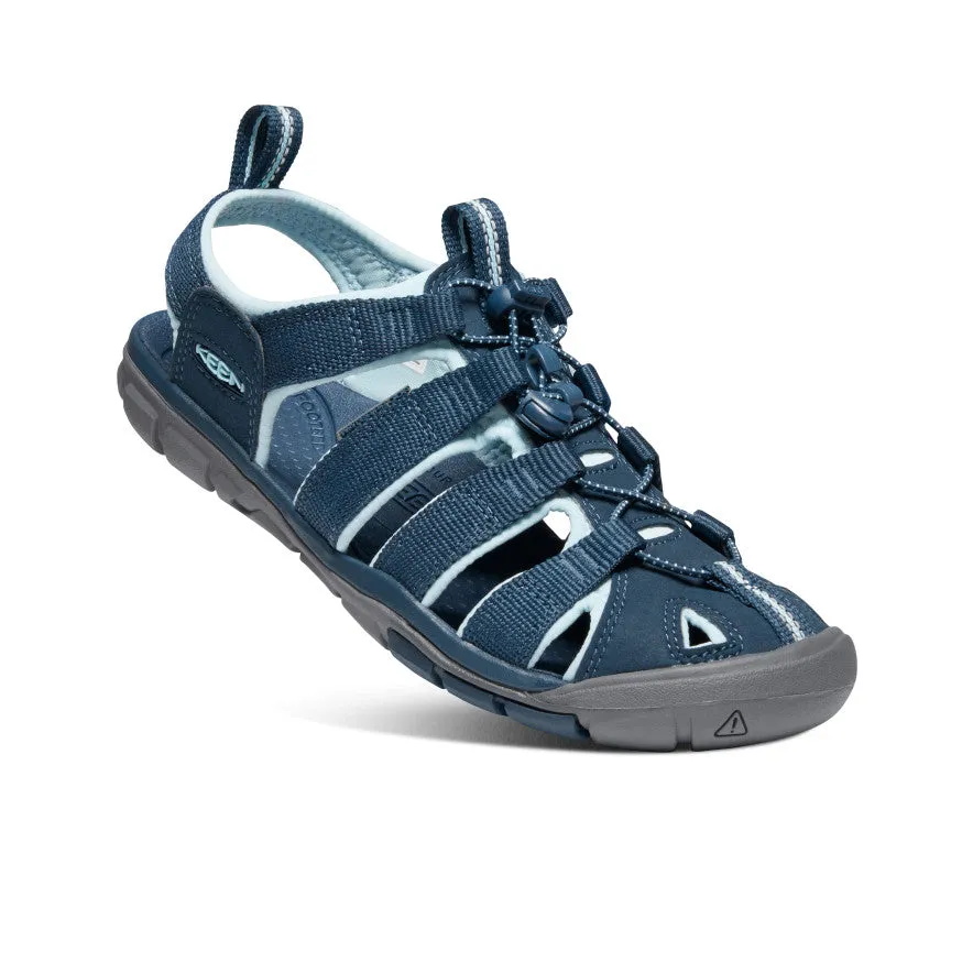 Keen Women's Clearwater CNX Sandal  |  Navy/Blue Glow