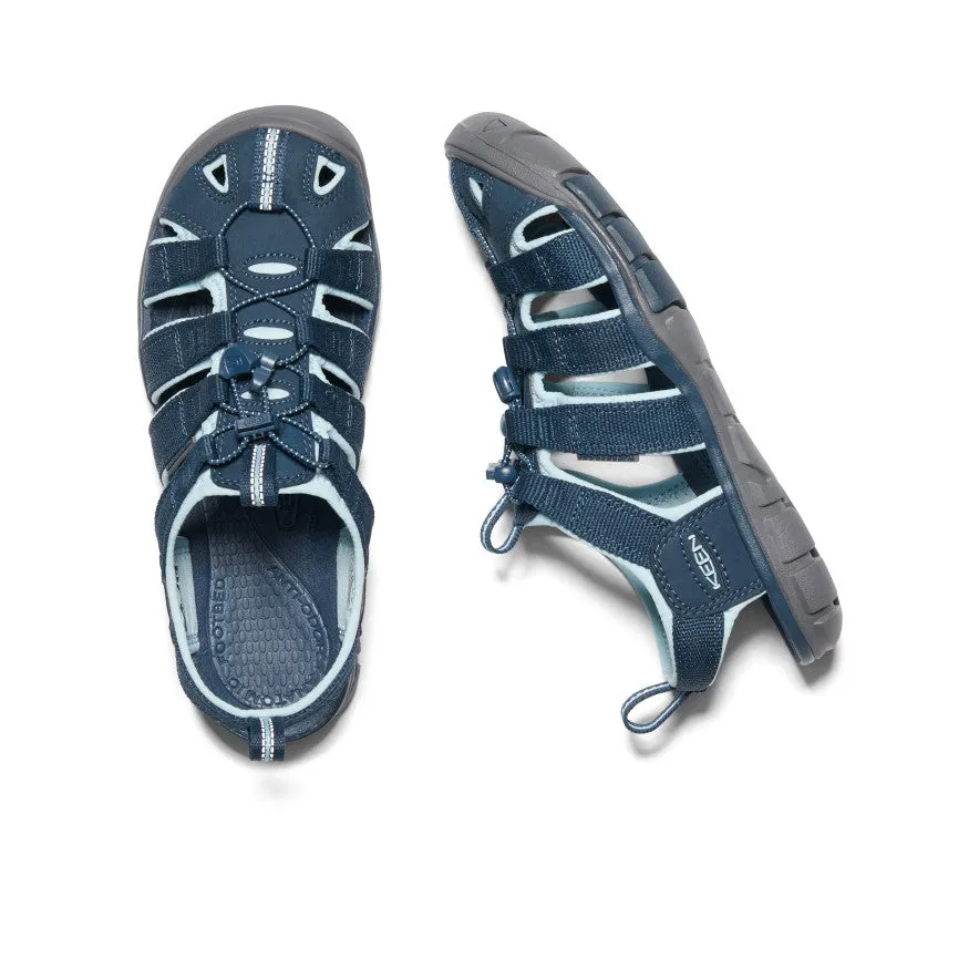 Keen Women's Clearwater CNX Sandal  |  Navy/Blue Glow