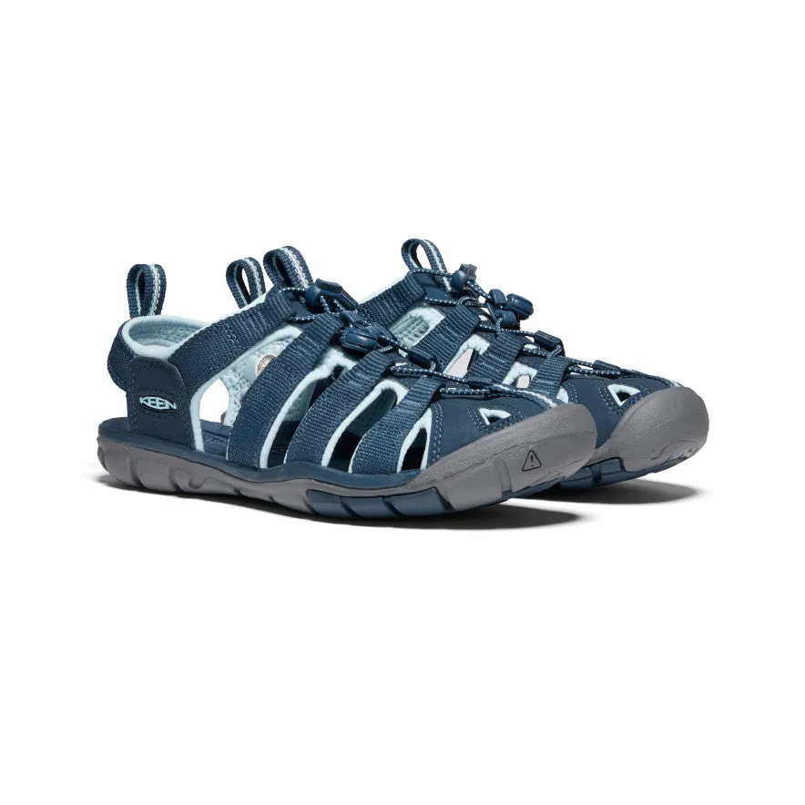 Keen Women's Clearwater CNX Sandal  |  Navy/Blue Glow