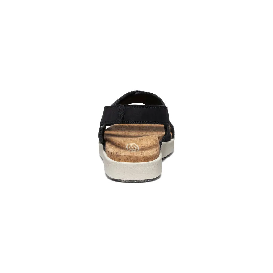 Keen Women's Elle Criss Cross Sandal  |  Black/Birch