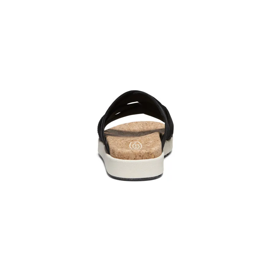 Keen Women's Elle Mixed Slide  |  Black/Birch