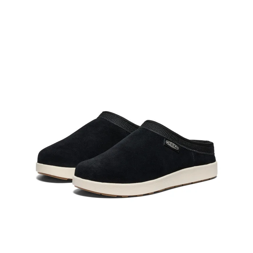 Keen Women's Elle Suede Mule  |  Black/Birch