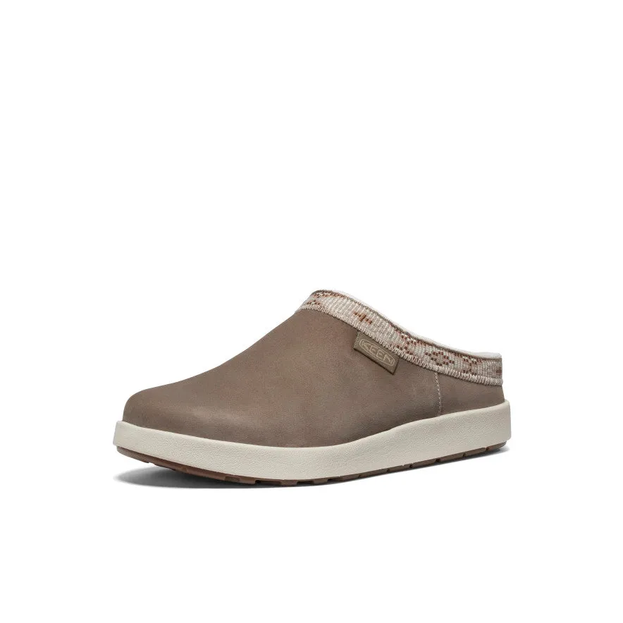 Keen Women's Elle Suede Mule  |  Brindle/Birch