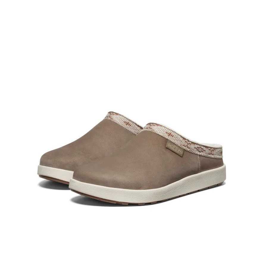 Keen Women's Elle Suede Mule  |  Brindle/Birch