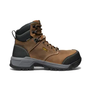 Keen Women's Evanston 6" Waterproof Boot (Carbon Toe)  |  Bison/Black