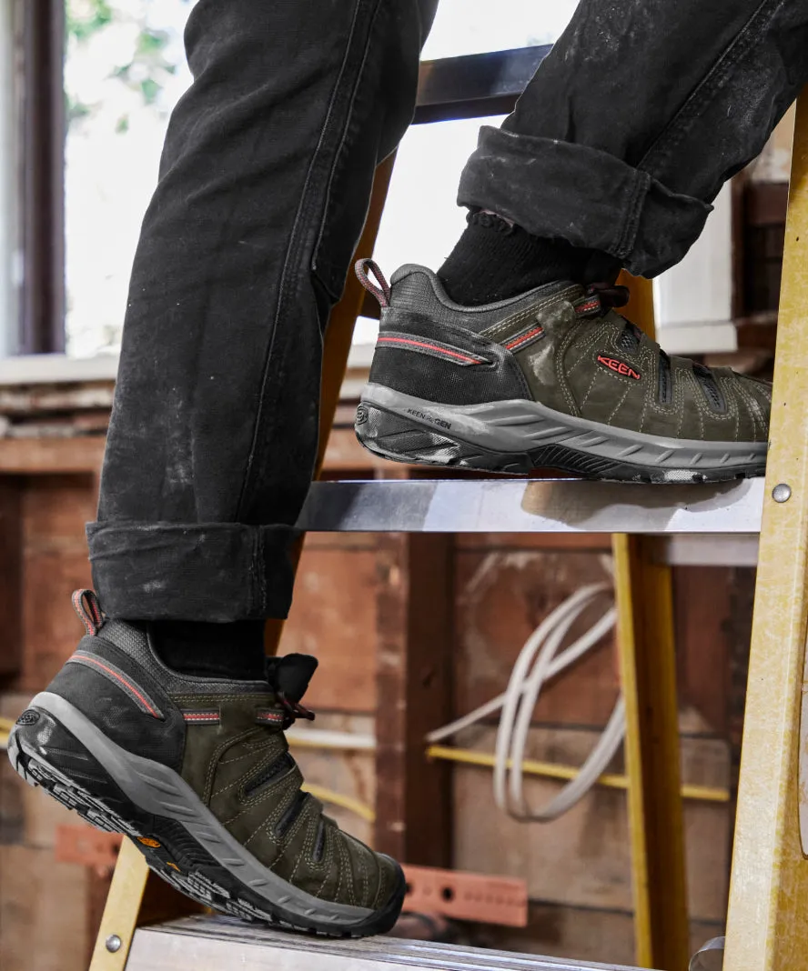 Keen Women's Flint II (Steel Toe)  |  Magnet/Rose