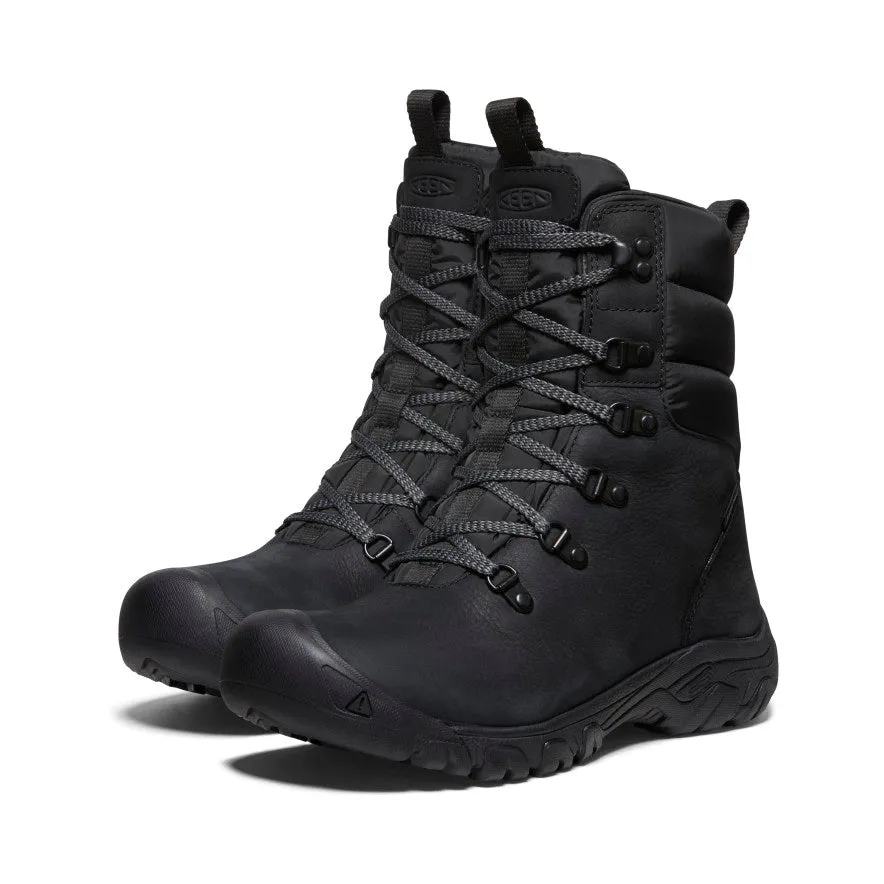 Keen Women's Greta Waterproof Boot  |  Black/Black