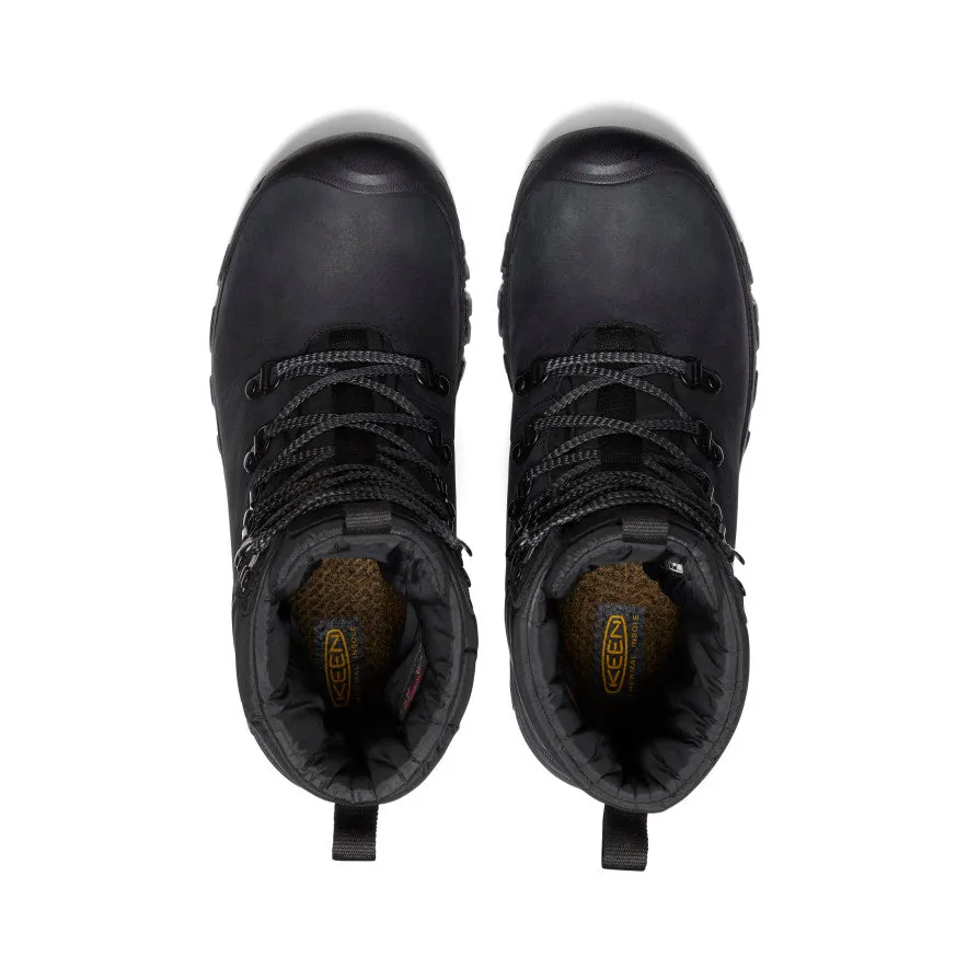 Keen Women's Greta Waterproof Boot  |  Black/Black
