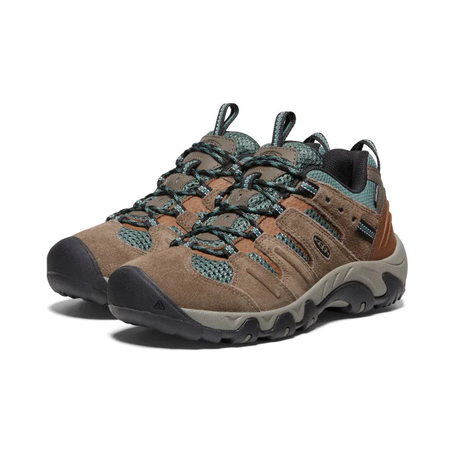 Keen Women's Headout Waterproof Hiking Shoe  |  Shitake/Dark Forest